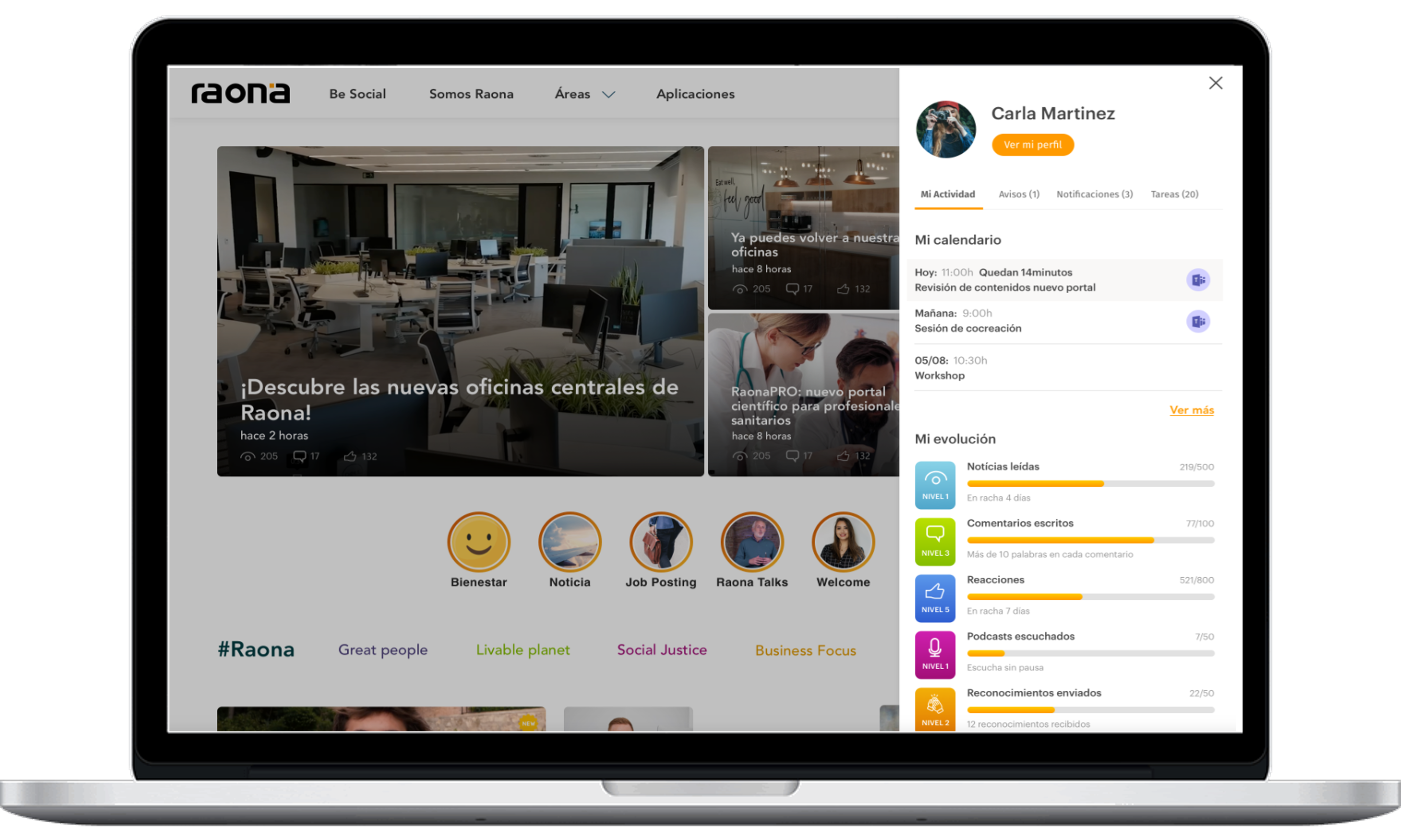Intranet Modern Workplace - Gamification 