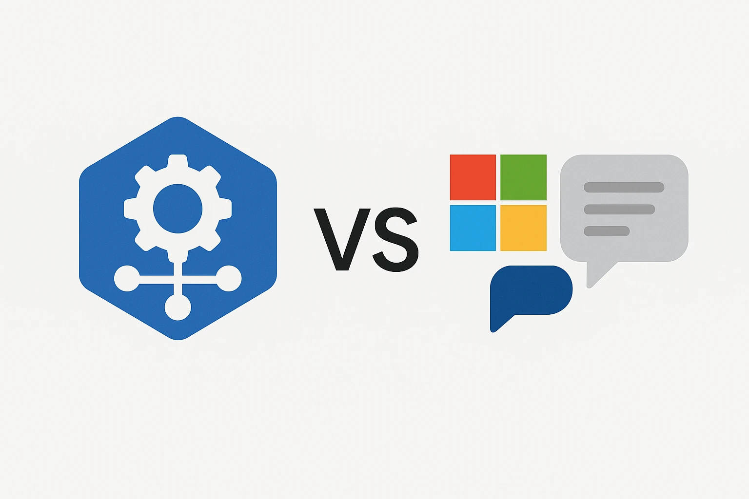Comparativa técnica: Copilot Studio vs. Microsoft 365 Copilot (Chat)