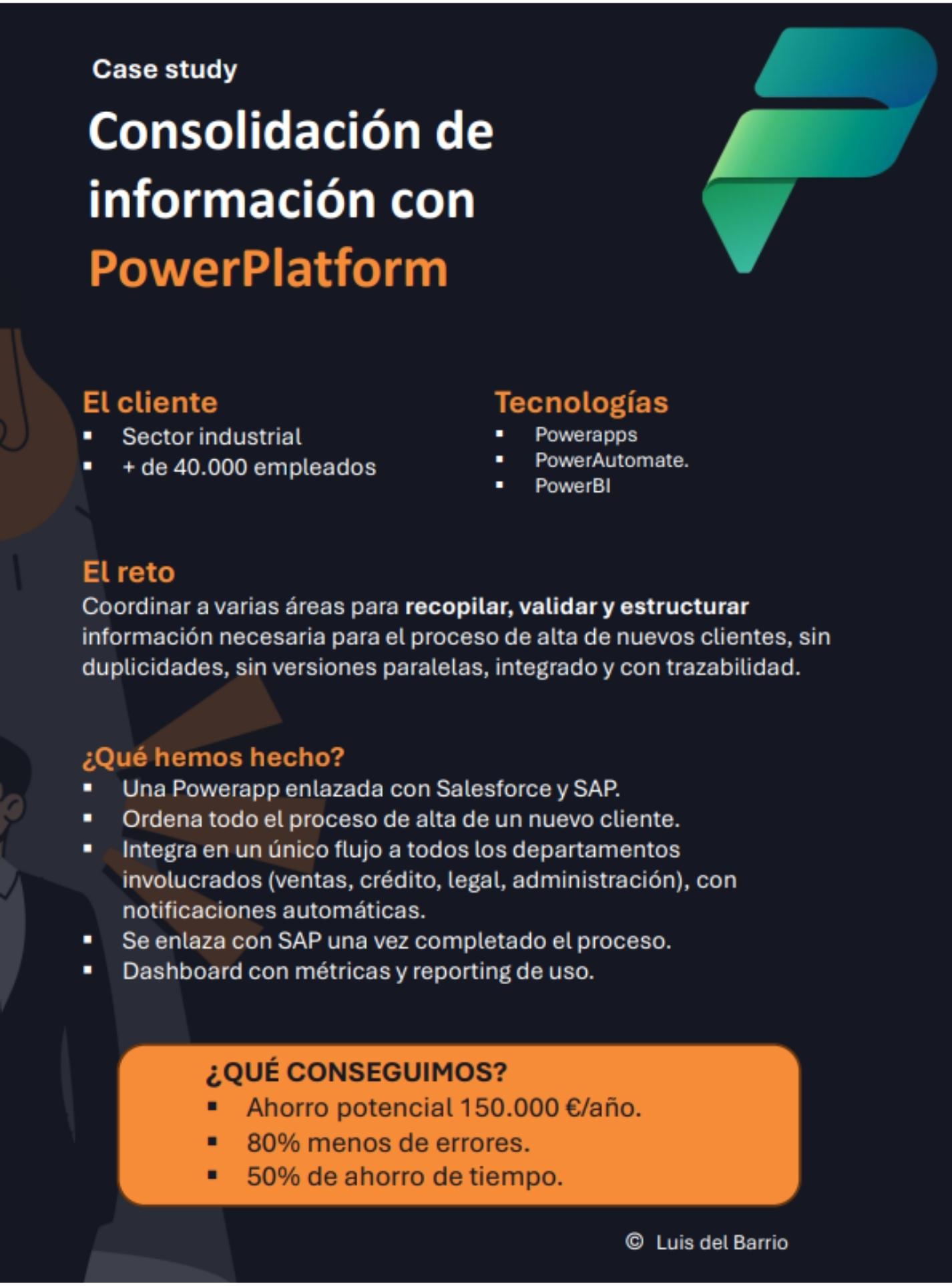 Powerapp para consolidación de información