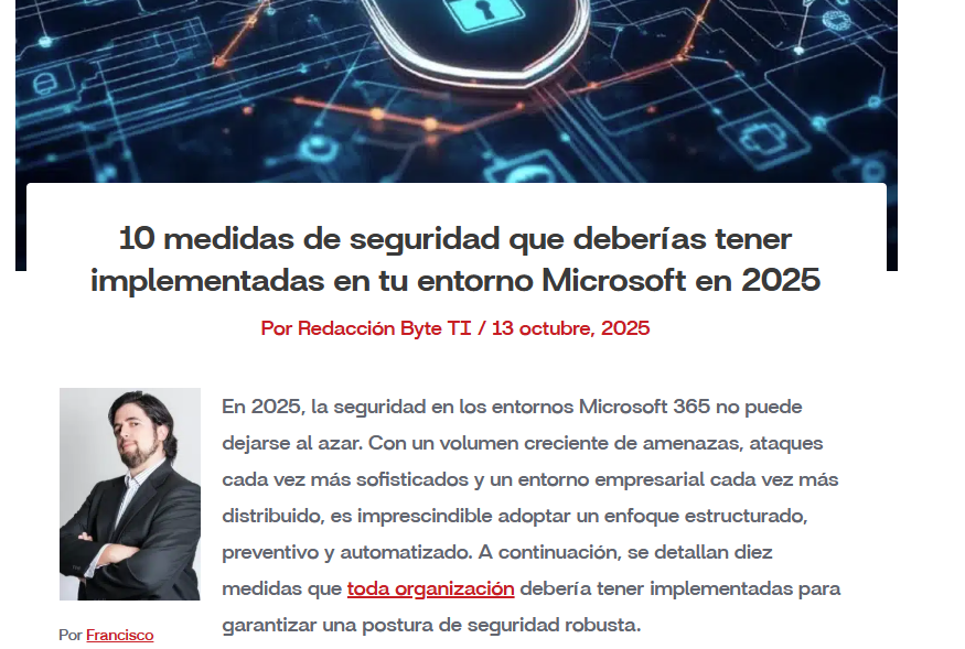 Revista Byte Francisco Garcia