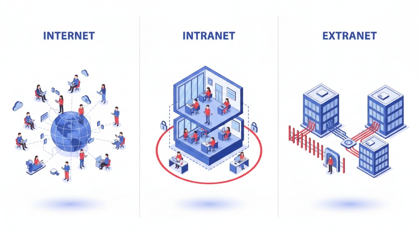 Internet Vs. Intranet