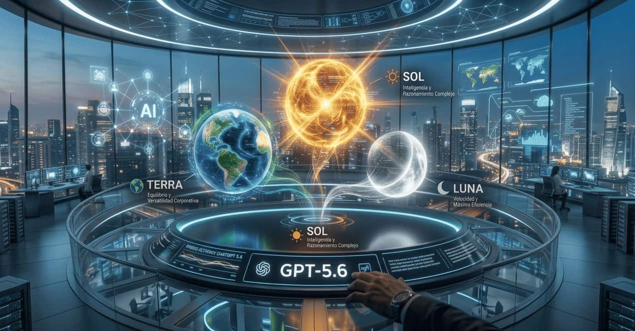 GPT-5.6 Sol, Terra y Luna: Todo sobre el nuevo lanzamiento de OpenAI que revoluciona ChatGPT